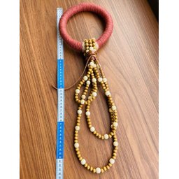 Decoração Colar de Mesa Najia Elo Sisal Terracota - 5