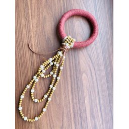 Decoração Colar de Mesa Najia Elo Sisal Terracota - 4