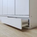 Ver imagem 5 de Guarda Roupa Casal 5 Portas com 9 Gavetas 100% MDF Urbano