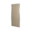 Ver imagem 2 de Kit Porta de Madeira Decorada 212x75cm com Batente de Aluminio 3,6cm Gáucha MGM Abertura Direita Marrom/Carvalho Alpha