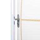 Ver imagem 5 de Kit Porta de Madeira Decorada 212x85cm com Batente de Aluminio 3,6cm Gáucha MGM Abertura Esquerda Branco