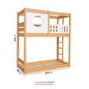 Ver imagem 3 de Treliche Active Play com Kit Escalada Infantil Esquerda Climb Casatema MadeiraOriginals Branco
