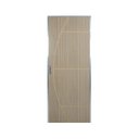 Ver imagem 1 de Kit Porta de Madeira Decorada 212x95cm com Batente de Aluminio 3,6cm Gáucha MGM Abertura Direita Marrom/Carvalho Alpha