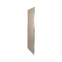Ver imagem 3 de Kit Porta de Madeira Decorada 212x95cm com Batente de Aluminio 3,6cm Gáucha MGM Abertura Direita Marrom/Carvalho Alpha