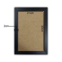 Ver imagem 4 de Kit 10 Certificados/Diplomas A4 Com Tela De Acetato E Mdf Titulo Moldura Preta