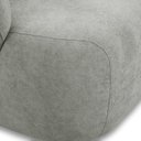 Ver imagem 5 de Poltrona Orgânica Giratória Tecido Bouclê Aime