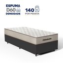 Ver imagem 5 de Cama Box com Colchão de Espuma D60 Ortobom Force Dream Solteiro 88cm