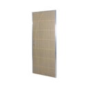 Ver imagem 2 de Kit Porta de Madeira Decorada 212x95cm com Batente de Aluminio 3,6cm Neblina Mgm Abertura Direita