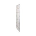 Ver imagem 3 de Kit Porta de Madeira Decorada 212x95cm com Batente de Aluminio 3,6cm Neblina Mgm Abertura Direita