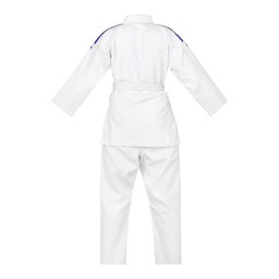 Kimono Infantil Judo Adidas Trançado Branco com Faixa - 2