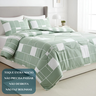 Cobertor Dupla Face King Size 400 Fios Jasmine Super Macio:verde - 4