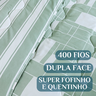 Cobertor Dupla Face King Size 400 Fios Jasmine Super Macio:verde - 3