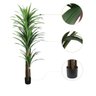 Planta Artificial Yucca Árvore Realista para Decoração 150cm, Plantas Artificiais Decorativa. - 8
