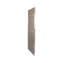 Ver imagem 3 de Kit Porta de Madeira Decorada 212x95cm com Batente de Aluminio 3,6cm Gáucha MGM Abertura Direita Marrom/Carvalho Quebec