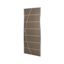Ver imagem 2 de Kit Porta de Madeira Decorada 212x95cm com Batente de Aluminio 3,6cm Neblina Mgm Abertura Direita