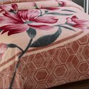 Ver imagem 2 de Cobertor Kyor Plus 420g Casal 180x220cm Mônaco Bege Jolitex