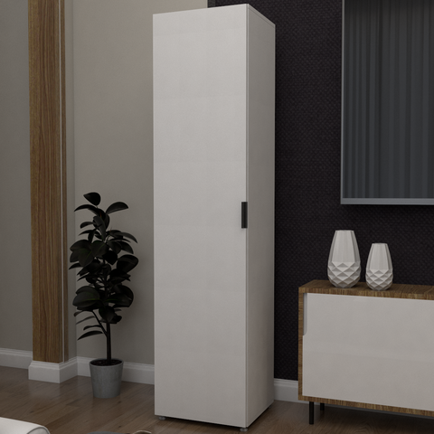 Armário Multiuso 1 Porta White - Caule Móveis