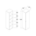 Ver imagem 5 de Armário Multiuso 1 Porta White - Caule Móveis