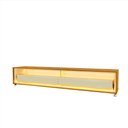 Ver imagem 2 de Rack para TV até 85 Polegadas com LED 100% MDF 172,5cm Rodízios Requinte Yescasa Marrom