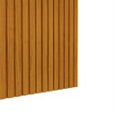 Ver imagem 7 de Rack Painel Ripado para TV até 75 Polegadas com LED 100% MDF 184cmx308cm Nobre Marrom Naturale