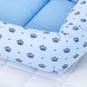 Ninho Bebê Redutor para Berço Menino 3 Peças 100% Algodão com Almofada Decorativa - 4