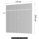 Ver imagem 4 de Painel para Tv 75 Polegadas 238cm André Z10 Cumaru Mpozenato