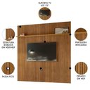 Ver imagem 3 de Painel para Tv 75 Polegadas 238cm André Z10 Cumaru Mpozenato