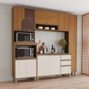 Ver imagem 1 de Cozinha Compacta 4 Peças com Torre Quente e Paneleiro Venaly
