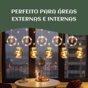 Ver imagem 5 de Pisca Cascata Varal Fio Fada LED Figura 3,0m Natal Decoração Luvinco