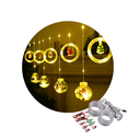 Ver imagem 1 de Pisca Cascata Varal Fio Fada Led Figura 3,0m Natal Decoração Luvinco