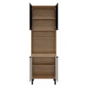 Ver imagem 2 de Paneleiro Cozinha 2 Portas Vidro 2 Portas Mdp Firenze Amendola Touch Nude Prime Tx 94551 Demóbile