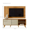Ver imagem 3 de Estante Painel para Tv Emberfall Cumaru Opala
