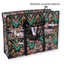 Ver imagem 5 de Kit 4 Bolsa Sacolao Gigante 60x45cm Sacola Mala Viagem Grande Transporte Alça e Ziper Sacoleira Muda