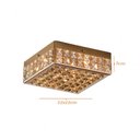 Ver imagem 2 de Plafon 4 Luzes G9 25x25x7cm Windows Wdsg2204lg9pf Bronzearte