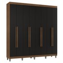 Ver imagem 3 de Guarda-Roupa Casal com Pés 8 Portas Batentes Venus Madesa