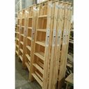 Ver imagem 4 de Escada de Madeira Americana com Sapata 10 Degraus - 40 - Escadas Segurança Escada Segurança