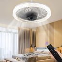 Ver imagem 2 de Lustre Ventilador Pendente Multicor E27 Controle Remoto Bivolt