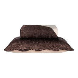Kit Colcha Cobre Leito Cetim Fashion 3 peças Queen 240x260cm Doa Realce Premium Sultan - 3