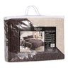 Kit Colcha Cobre Leito Cetim Fashion 3 peças Queen 240x260cm Doa Realce Premium Sultan - 4