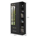 Ver imagem 4 de Guarda Roupa Solteiro com Espelho 2 Portas 2 Gavetas Moju 