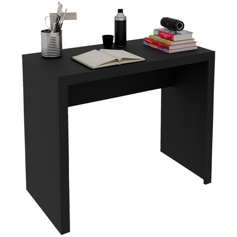 Escrivaninha Mesa Escritorio Me4139 Preto Tecno Mobili