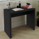 Ver imagem 2 de Escrivaninha Mesa Escritorio Me4139 Preto Tecno Mobili