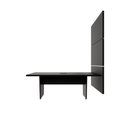 Ver imagem 4 de Mesa Reunião 2,00m X 0,90m 1cx Tomada e 3 Painéis de Tv F5 Cor:preto