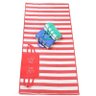 Esteira de Praia Dobrável Vira Uma Bolsa 90x170 Cm -vermelho - 2