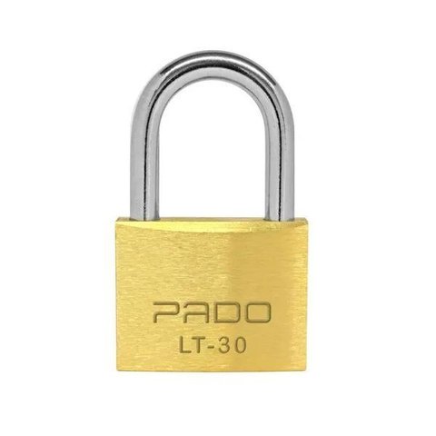 Cadeado Pado Dourado com 2 Chaves Lt-30mm