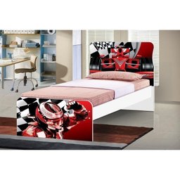 Quarto Infantil Completo 5 Peças Formula 1 J&A Móveis - 17 Quarto Infantil Completo 5 Peças Formula 1 J&A Móveis - 17