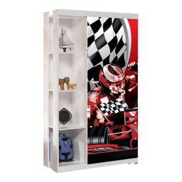 Quarto Infantil Completo 5 Peças Formula 1 J&A Móveis - 14 Quarto Infantil Completo 5 Peças Formula 1 J&A Móveis - 14