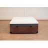 Cama Box Baú Casal Serenelife - Suede Marrom - 3