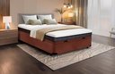 Ver imagem 1 de Cama Box Baú Casal Serenelife - Suede Marrom