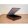 Cama Box Baú Casal Serenelife - Suede Marrom - 5